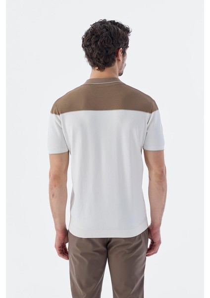 Vizon Slim Fit Fermuarlı Polo Yaka T-Shirt fırsatları