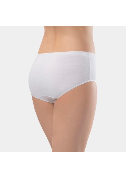 Kadın Ribanalı Dikişsiz 2'li Pamuklu Bikini Külot 234/BEYAZ modelleri