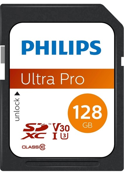 Ultra Pro 128 GB Class 10 Uhs-I U3 V30 4K Uyumlu Sdxc Hafıza Kartı