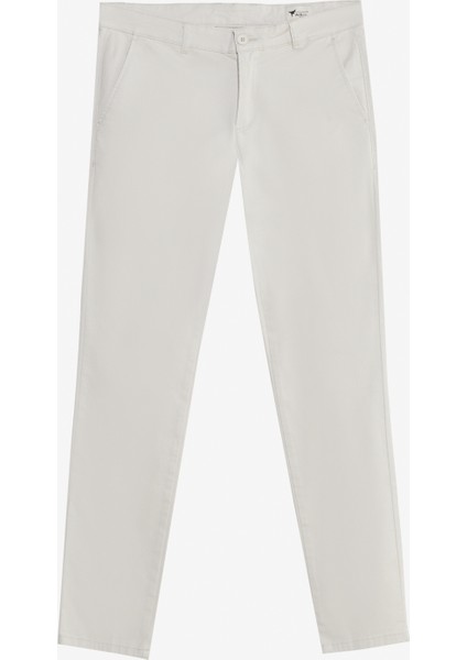 Pamuklu Slim Fit Dar Kesim Yan Cep Esnek Casual Pantolon