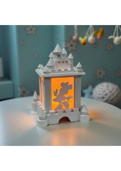 Büyüleyici 3D Baskı Mickey Şato Gece Lambası
