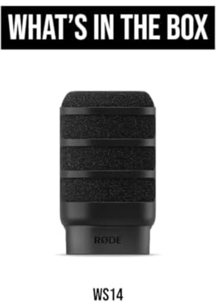WS14 Podmic ve Podmic USB Için Premium Pop Filtresi (Siyah) Lxshp 1055529