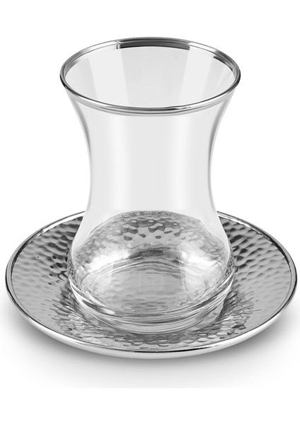 Ada 6 Kişilik 18 Parça Çay Seti Platin indirimleri