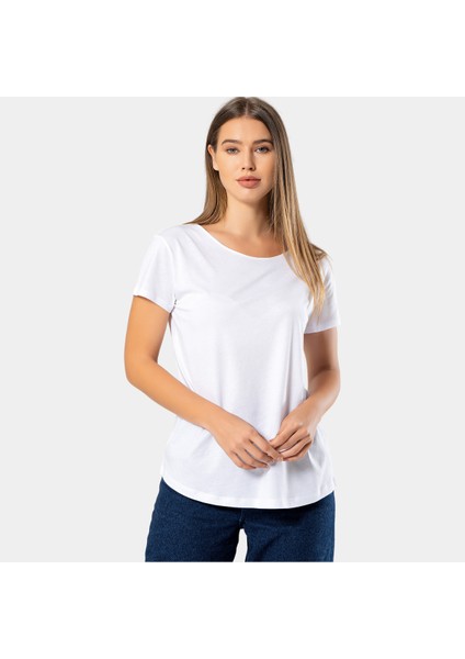 Kadın Tişört Beyaz Cannes Cannes/beyaz modelleri