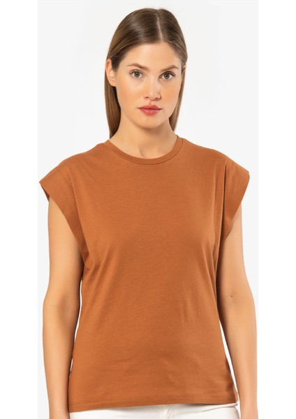 Kadın Vatka Görünümlü T-Shirt 3401/TARÇIN