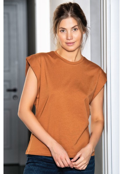 Kadın Vatka Görünümlü T-Shirt 3401/TARÇIN modelleri