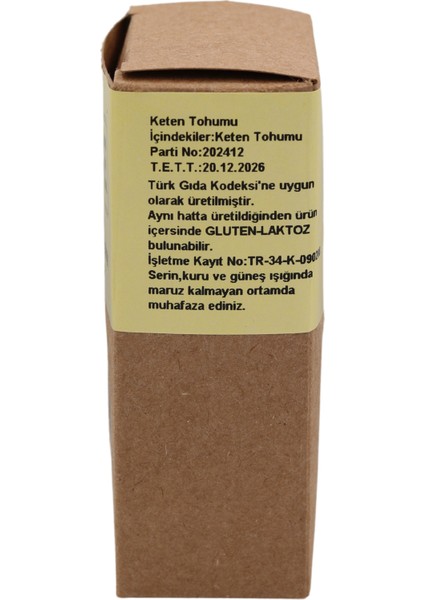 Keten Tohumu 150 gr