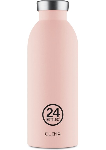 Clima Bottle Dusty Pink Paslanmaz Çelik Termos 500 ml