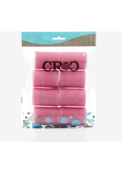 1207 Pembe Cırtlı Sünger Bigudi 8li Çap 4cm + 12lı Alüminyum Saç Pensi modelleri