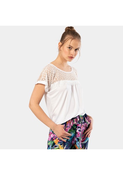 Kadın Desenli Pijama Takımı 3302