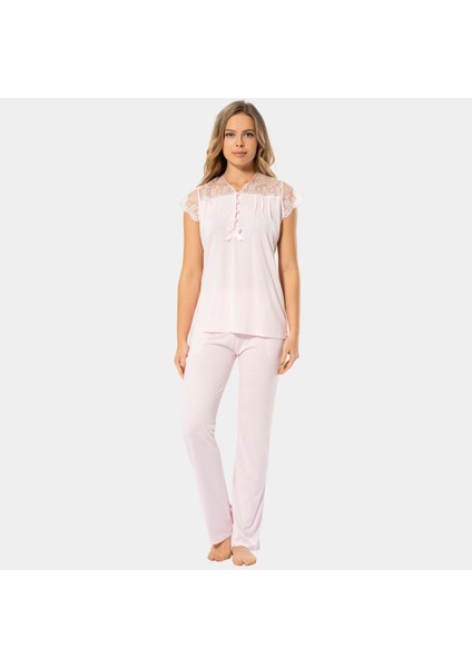 Dantelli Pijama Takımı 3197/PEMBE fiyatları