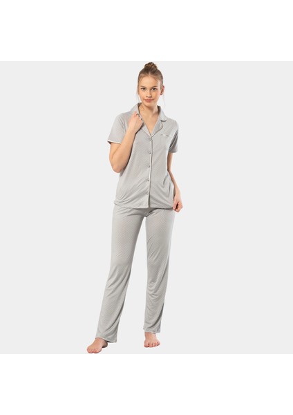 Kadın Pijama Takımı 3291/GRI