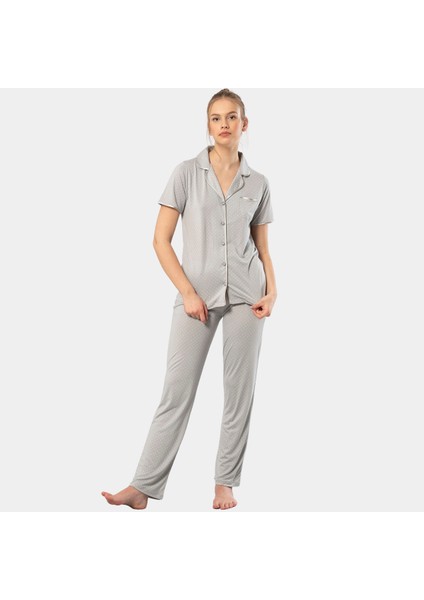 Kadın Pijama Takımı 3291/GRI