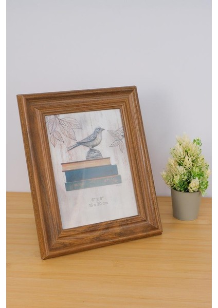 Dekoratif Mdf Resim Fotoğraf Çerçevesi 15 x 20 Ceviz THN76080 C1-1-18