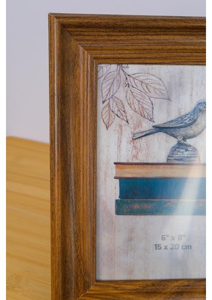 Dekoratif Mdf Resim Fotoğraf Çerçevesi 15 x 20 Ceviz THN76080 C1-1-18