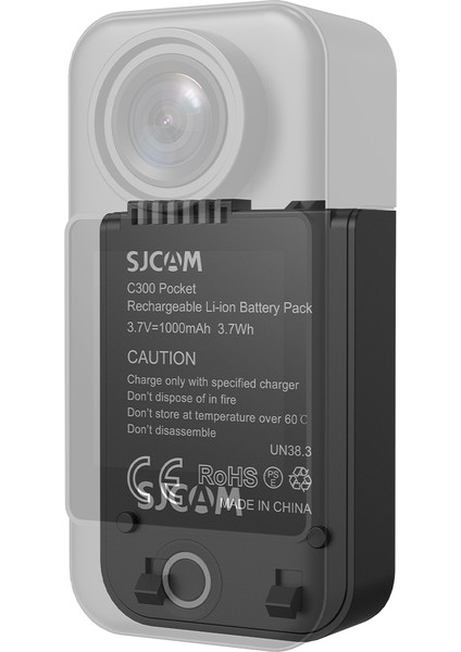 C300 & C300 Pocket Uyumlu 1000MAH Şarj Edilebilir Lityum Batarya Beyaz fiyatları