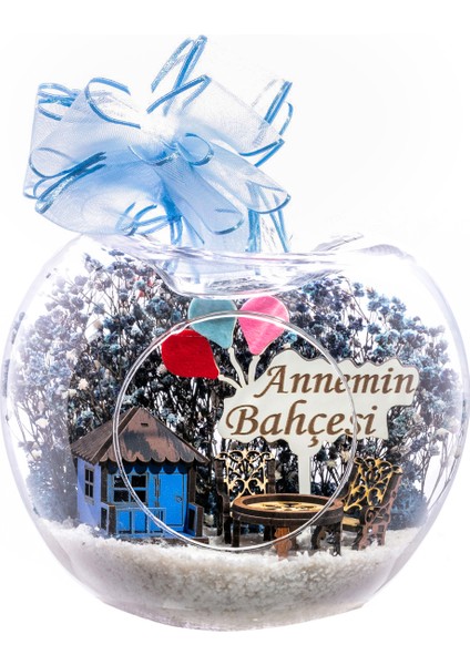 Teraryum Annemin Bahçesi Huzur -Mavi modelleri