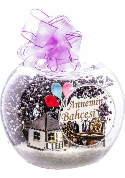 Teraryum Annemin Bahçesi Huzur -Mor