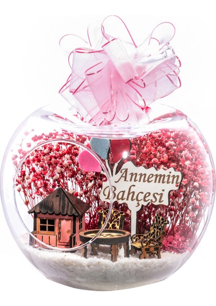 Teraryum Annemin Bahçesi Huzur -Pembe