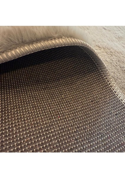 Tavşan Tüyü Pudra Yumuşak Makinada Yıkanabilir Kaymaz Kalın Dekoratif Post Halı modelleri