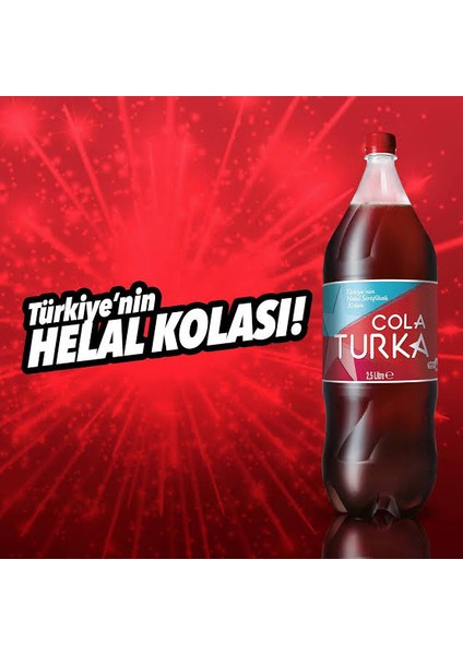 Cola Turka 2,5 Lt x 8 Adet