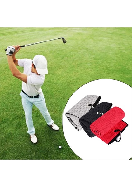15,7X23,6 Inç Golf Havluları, 5 Paket Yumuşak Elyaf Güçlü Su Emici Havlular D Klipsli Golf Severler Için Golf Aksesuarları (Yurt Dışından) indirimleri
