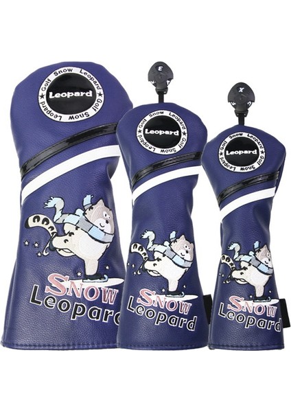 Golf Sopa Başlığı Kılıfı 1 3 Ut Fairway Ahşap Başlığı Kılıfı Golf Sopa Başlığı Kılıfı Tüm Fairway'lere ve Sürücülere Uygun (Yurt Dışından)