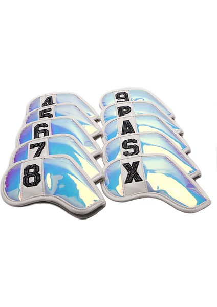 Wosofe 10 Adet/paket Golf Sopası Demir Kapağı Golf Demir Başlığı Kapakları Golf Sopası Demir Başlığı Tüm Demir Kamalara Uyar B (Yurt Dışından) fırsatları