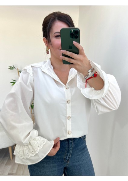 Ekru Kalp Yaka Sofi Gömlek fiyatları