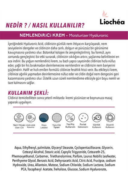 Su Bazlı Yoğun Nemlendirici Yüz Kremi | Hyaluronik Asitli & Bariyer Onarıcı | Tüm Cilt Tipleri modelleri