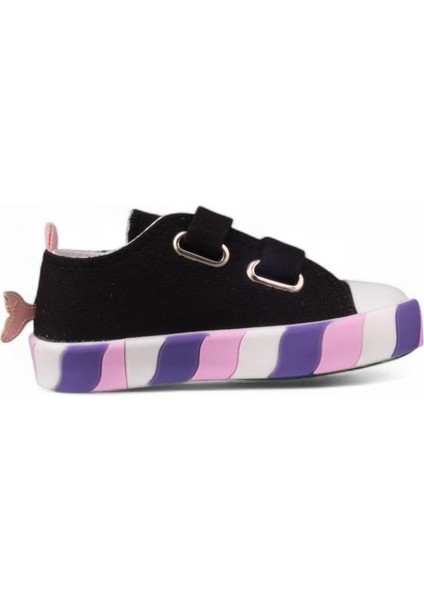 Bebek Sneaker - Siyah, Tekstil