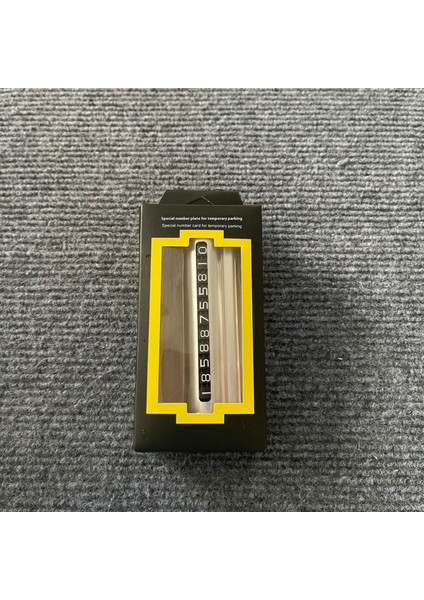 Araba Pencere Kırıcı Numara Plakası Taşıma Araba Telefon Plakası Kolye Araba Cep Telefonu Bırakma Numarası Araba Geçici Park Güvenliği Çekiç (Yurt Dışından)