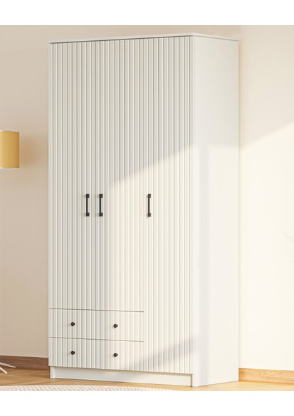 Irem Country 3 Kapak 2 Çekmeceli Gardırop indirimleri