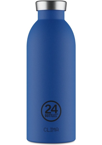 Clima Bottle Gold Blue Paslanmaz Çelik Termos 500 ml