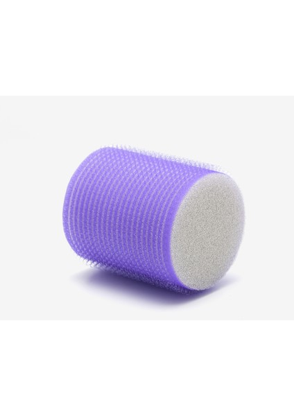 1203 Mor Cırtlı Sünger Bigudi 6'li Çap 5 cm +10'lu Plastik Saç Pensi fırsatları