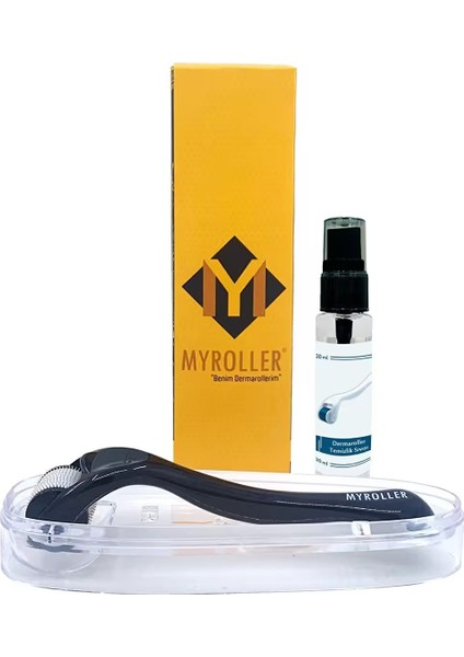 Dermaroller Titanyum 540 İğneli Saç Yüz Vücut Derma Roller