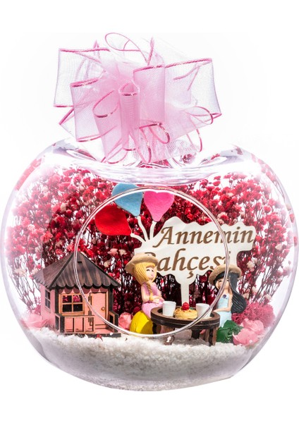 Teraryum Annemin Bahçesi Keyifli Sohbet -Pembe