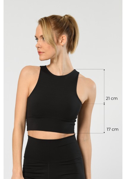 Kadın Halter Yaka Sporcu Büstiyer 3701/SIYAH modelleri
