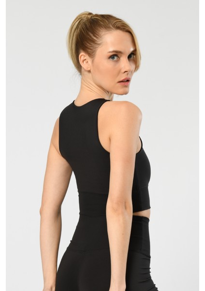 Kadın Halter Yaka Sporcu Büstiyer 3701/SIYAH fırsatları