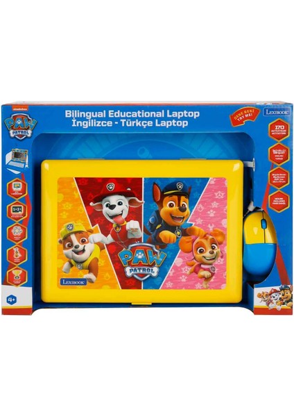 Sunman 0834 Eğitici Laptop Paw Patrol
