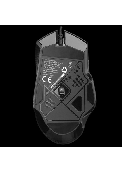 SMx-R83 x-Force USB Siyah 10000 Dpi RGB Aydınlatmalı Gaming Oyuncu Mouse