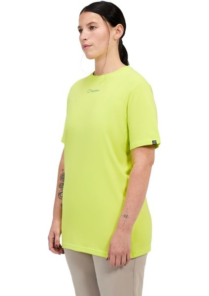 W Grappled Ss Tee Yel/yel