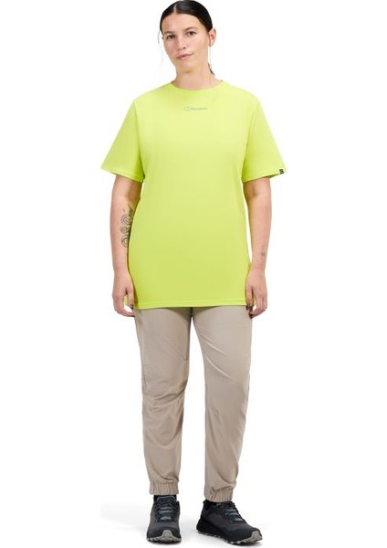 W Grappled Ss Tee Yel/yel