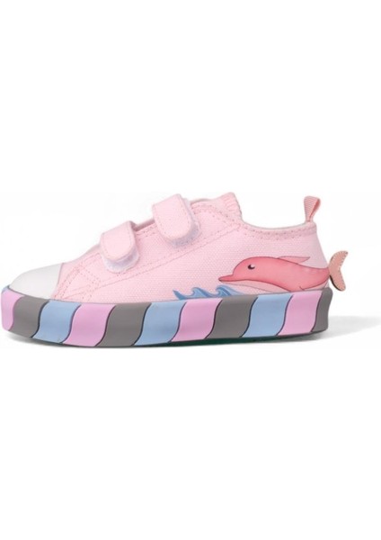Çocuk Sneaker - Pudra, Tekstil indirimleri