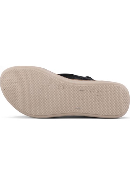 Kadın Sıyah Günlük Sandalet - Siyah, Deri fiyatları