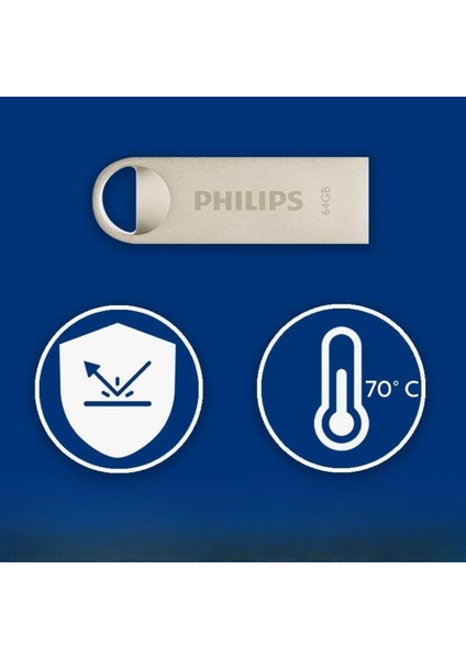 Moon 64 GB USB 2.0 Yüksek Hızlı Metal USB Flash Bellek indirimleri