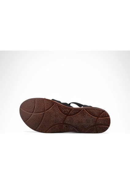 Kadın Sıyah Günlük Sandalet - Siyah, Deri fiyatları