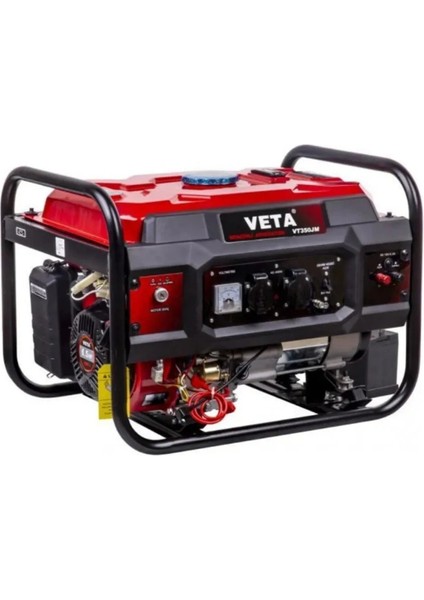 VT350JM Benzinli Marı Monofaze Jeneratör 3,5 Kva 2,8 Kw