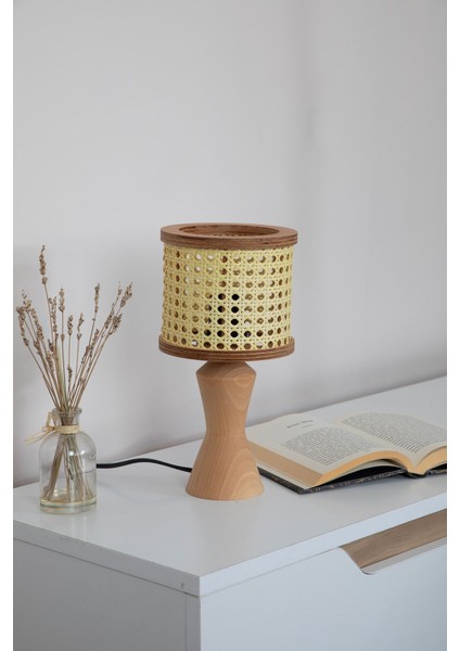 Istanbul Serisi Sufi Hazeranlı Ahşap Abajur fiyatları