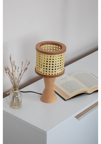 Istanbul Serisi Sufi Hazeranlı Ahşap Abajur modelleri